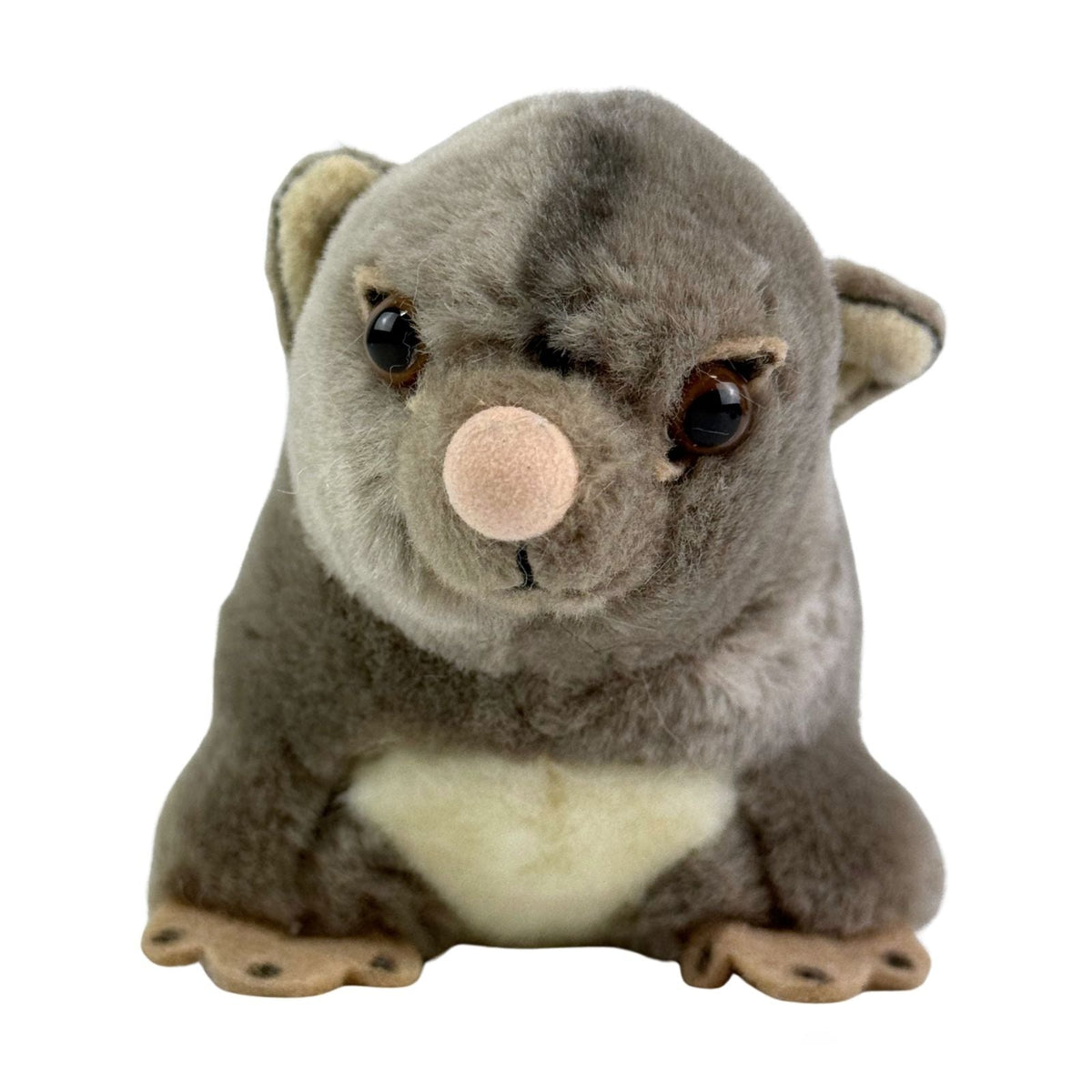 Bocchetta 17cm Mini Possum Plush Toy (Australian Stuffed Animal Souvenir Keyring Gift)