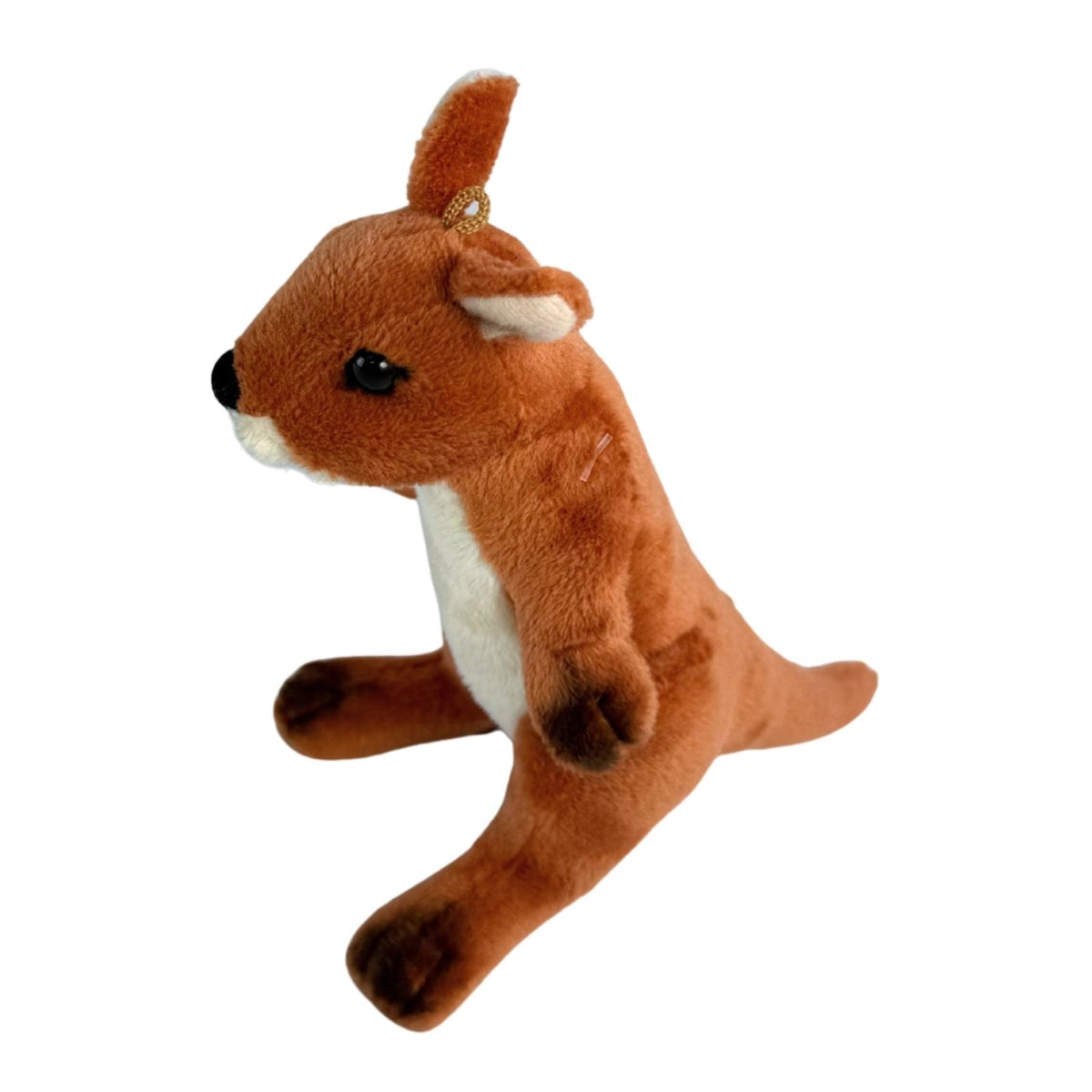 Bocchetta 13cm Mini Red Kangaroo Plush Toy (Australian Stuffed Animal Souvenir Keyring Gift)