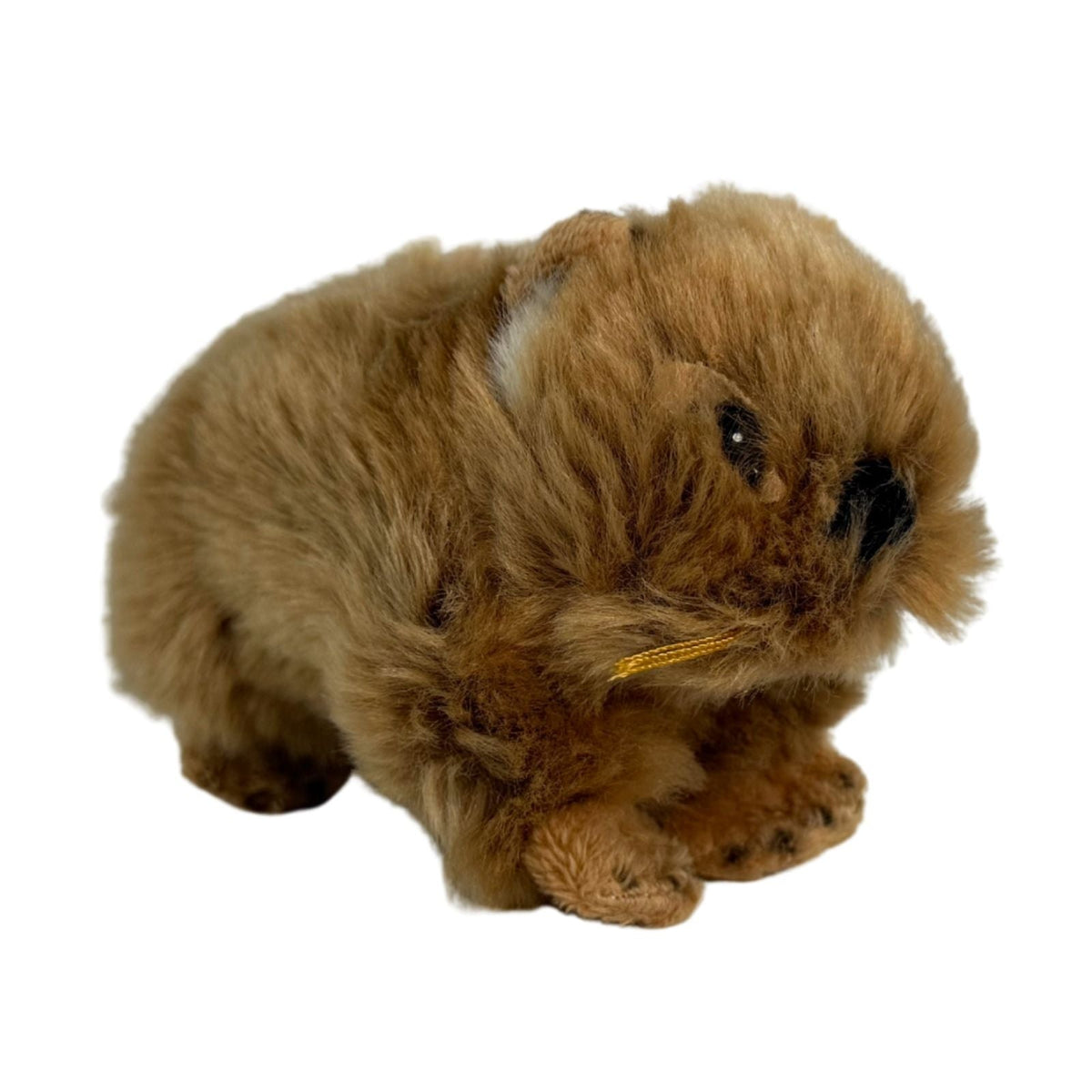Bocchetta 14cm Mini Wombat Plush Toy (Australian Stuffed Animal Souvenir Keyring Gift)