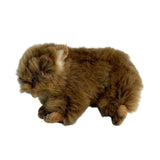 Bocchetta 14cm Mini Wombat Plush Toy (Australian Stuffed Animal Souvenir Keyring Gift)