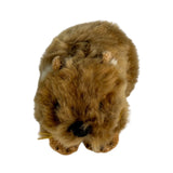 Bocchetta 14cm Mini Wombat Plush Toy (Australian Stuffed Animal Souvenir Keyring Gift)