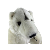 Bocchetta Minka 30cm Sitting Polar Bear Plush Toy (Realistic Stuffed Animal Wildlife Gift)