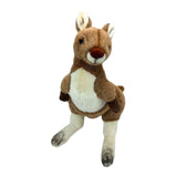 Bocchetta Monty 26cm Red Kangaroo Plush Toy (Australian Stuffed Animal Souvenir Gift)