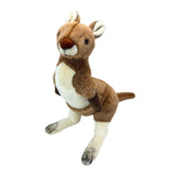 Bocchetta Monty 26cm Red Kangaroo Plush Toy (Australian Stuffed Animal Souvenir Gift)