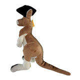4x Bocchetta Monty 26cm Graduation Red Kangaroo Plush Toy Bulk Pack (Stuffed Animal Grad Gift)