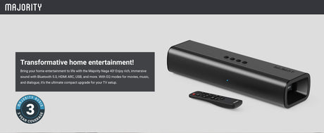Majority Naga 40 Soundbar