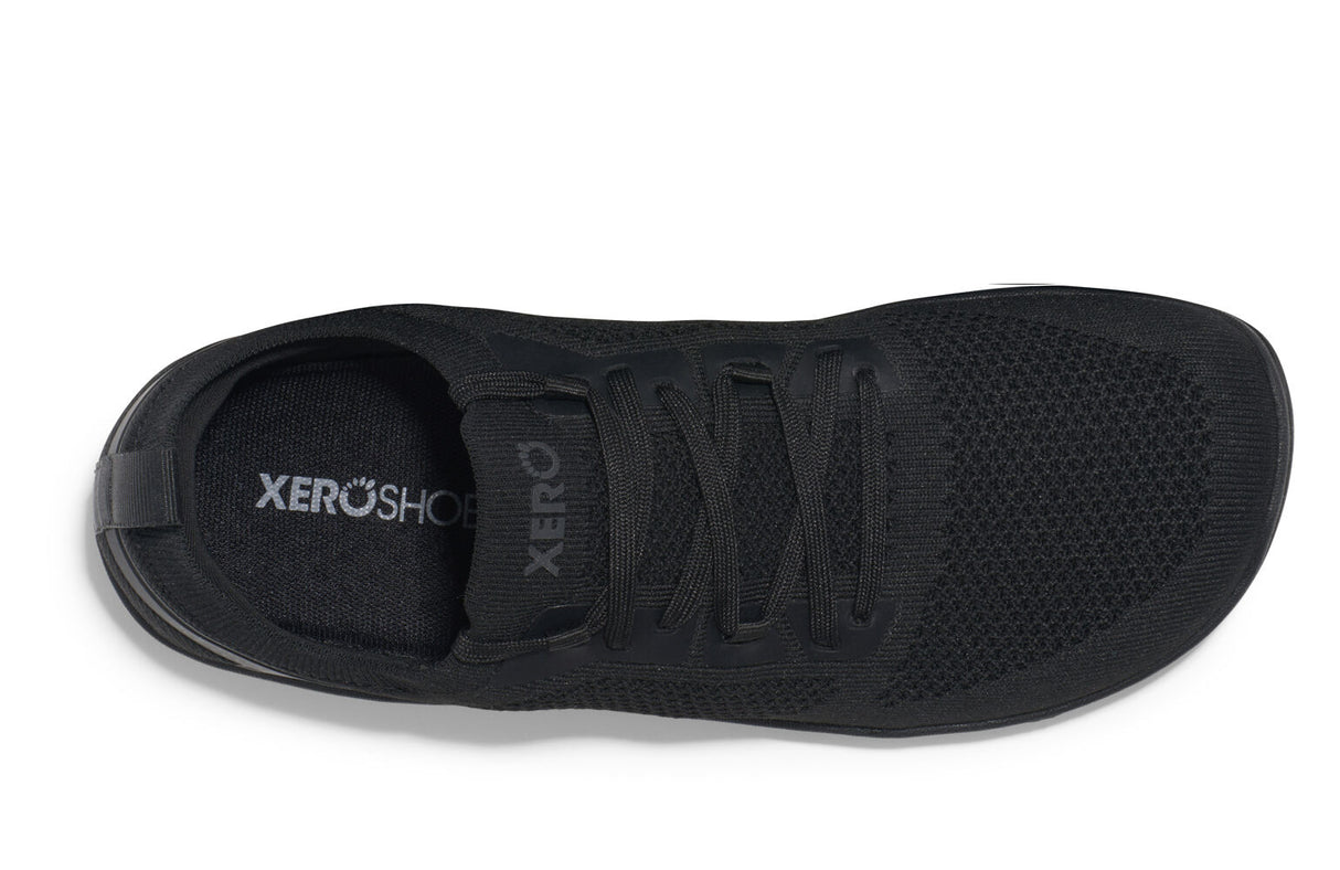 Xero Womens Nexus Knit Barefoot Shoes - Black (Zero Drop Sneakers)
