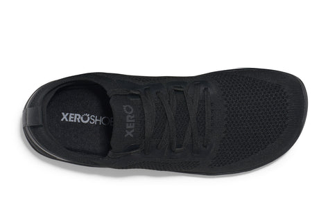 Xero Womens Nexus Knit Barefoot Shoes - Black (Zero Drop Sneakers)