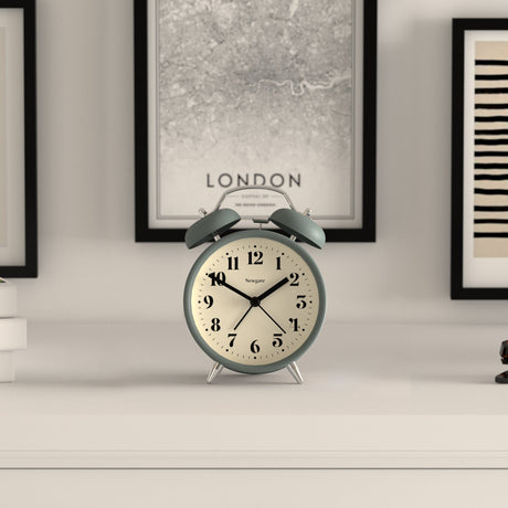 Newgate Theatre Alarm Clock - Asparagus Green