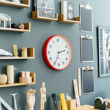 Newgate Number Three Echo Clock - Silicone Red