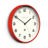 Newgate Number Three Echo Clock - Silicone Red