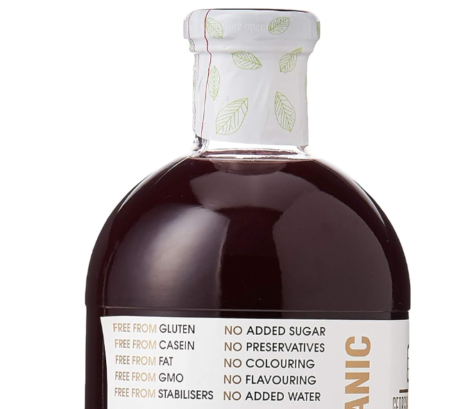 1L Cold Pressed 100% Organic Pomegranate Juice in Glass Bottle - Product of Georgia