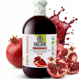 1L Cold Pressed 100% Organic Pomegranate Juice in Glass Bottle - Product of Georgia