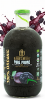 1L Cold Pressed 100% Organic Prune Juice - Glass Bottle (Product of Georgia)