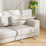 Portable Laptop/TV Dinner Table - Metal Adjustable & Folding Table