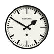 Newgate Railway Wall Clock - Black