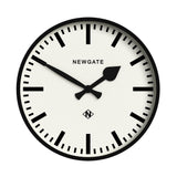 Newgate Railway Wall Clock - Black