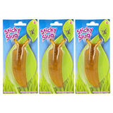 3x Sticky Slug Pack - Birthday Party Loot Bag Toy/Prize (Children's Party Favour)