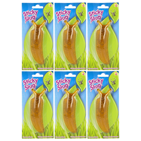 6x Sticky Slug Bulk Pack - Birthday Party Loot Bag Toy/Prize (Children's Party Favour)