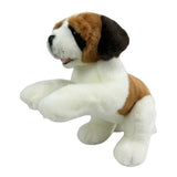 Bocchetta Mozart 38cm Lying St Bernard Plush Toy (Realistic Stuffed Animal Dog Gift)
