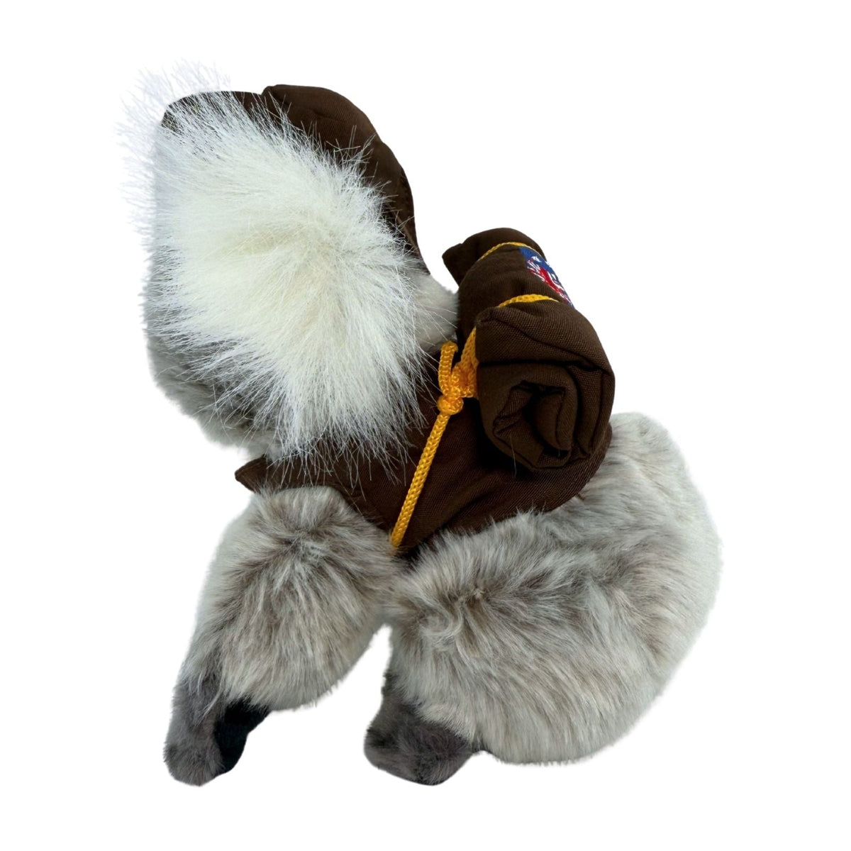 Bocchetta Jack 12cm Sitting Koala with Swag & Hat Plush Toy - Grey (Australian Stuffed Animal Souvenir Gift)