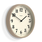 Newgate Number Four Wall Clock - Matte Stone