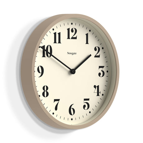 Newgate Number Four Wall Clock - Matte Stone