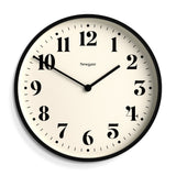 Newgate Number Two Wall Clock - Matte Black