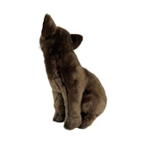 Bocchetta Nutmeg 26cm Sitting Burmese Cat Plush Toy - Chocolate Brown (Realistic Stuffed Animal Cat Gift)