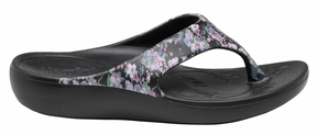 Alegria Ode Flip Flops - Decorum Black (Summer Thongs/Sandals w/ Arch Support)