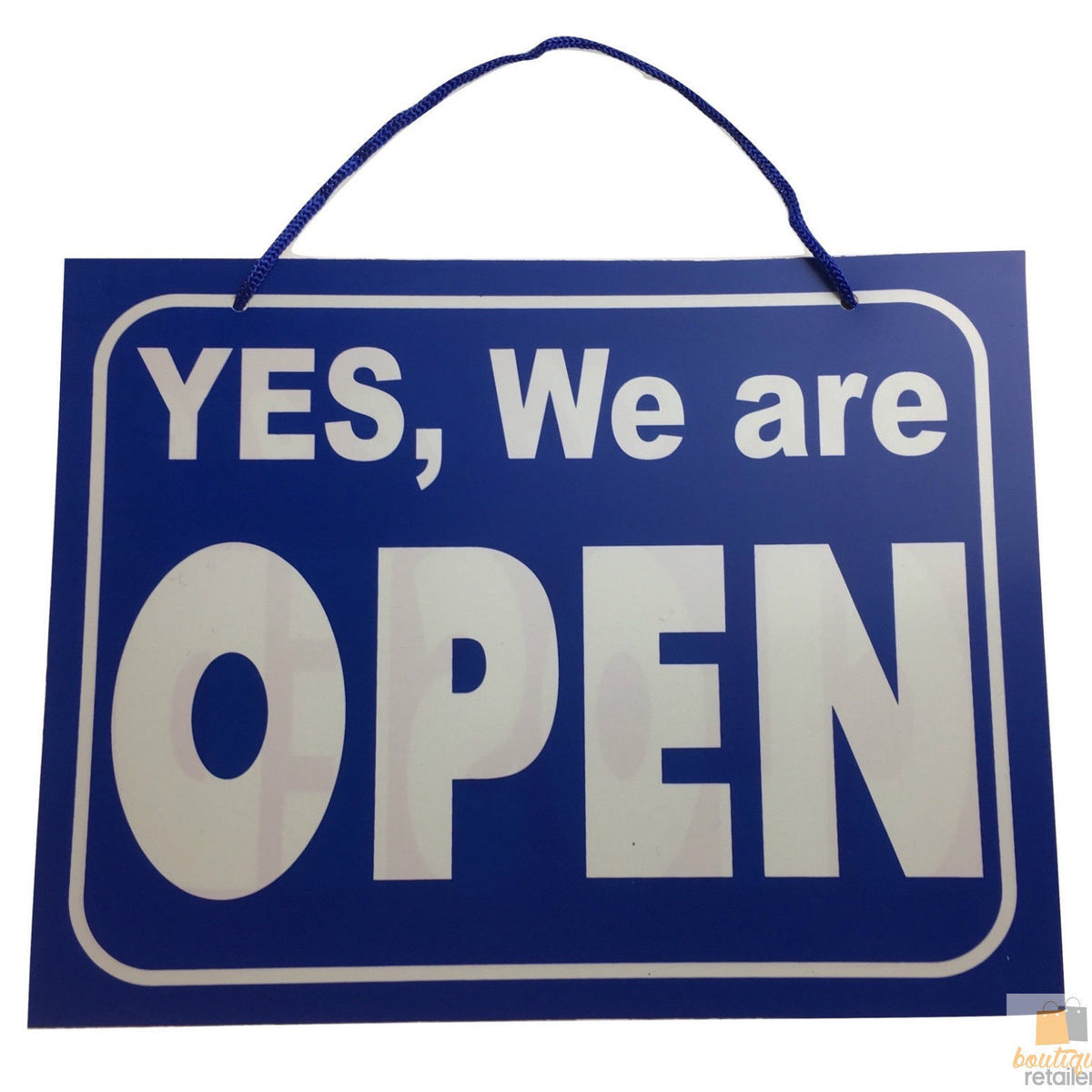 Open/Closed Plastic Business Sign - 28x21.5cm (Shop Window) – Boutique ...