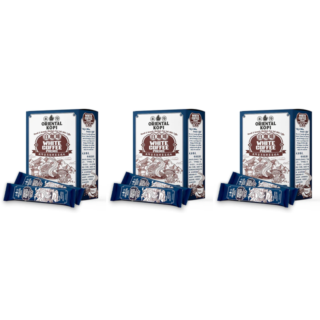 3x Oriental Kopi Himalayan Salt White Coffee Premix Instant Coffee Bulk Pack (30 Sachets)