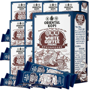20x Oriental Kopi Himalayan Salt White Coffee Nulk Pack - Premix Instant Coffee (200 Sachets)