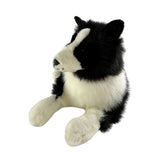 Bocchetta Oscar 62cm Lying Border Collie Plush Toy (Realistic Stuffed Animal Dog Gift)