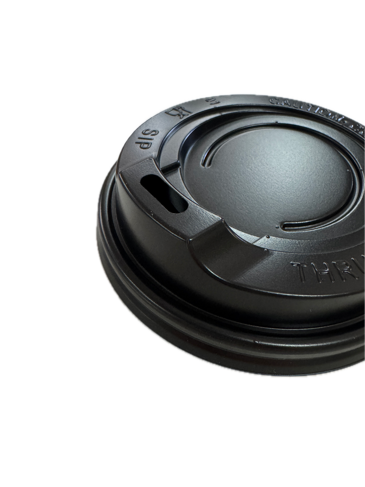 1000x 80mm Plastic Disposable Coffee Cup Sip Lids for 8oz/10oz Cups (Bulk)