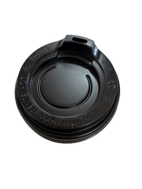 1000x 80mm Plastic Disposable Coffee Cup Sip Lids for 8oz/10oz Cups (Bulk)