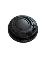 1000x 80mm Plastic Disposable Coffee Cup Sip Lids for 8oz/10oz Cups (Bulk)