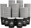 720x 12oz Paper Disposable Coffee Cups for Takeaway (Bulk)