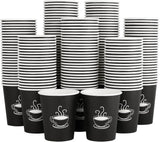 720x 12oz Paper Disposable Coffee Cups for Takeaway (Bulk)