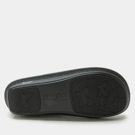 Alegria Paloma Womens Mary Jane Shoes - Black Nappa (Slip-On Nursing Clogs w/Arch Support)