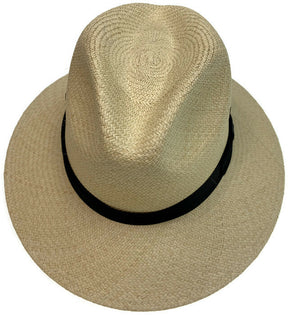 Genuine Ecuadorian Panama Straw Hat - Hand Woven Wide Brim (Made in USA)