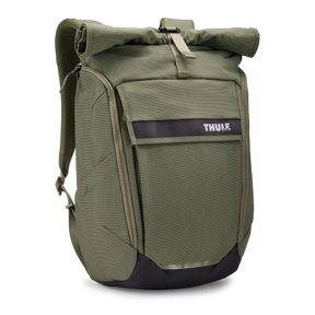THULE Paramount 24L Rolltop Backpack Bag w/ 16" Laptop Padded Compartment in Olive Green
