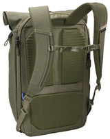 THULE Paramount 24L Rolltop Backpack Bag w/ 16" Laptop Padded Compartment in Olive Green