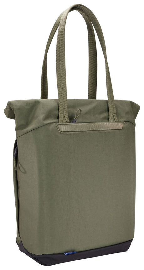 THULE Paramount 22L Water-Resistant Tote Bag w/ 16" Laptop Sleeve in Olive Green