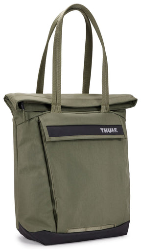 THULE Paramount 22L Water-Resistant Tote Bag w/ 16" Laptop Sleeve in Olive Green
