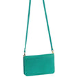 Pierre Cardin Ladies Womens Clutch Leather Wallet Purse RFID Protected - Turquoise