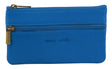 Pierre Cardin Ladies Womens Genuine Leather RFID Coin Purse Wallet - Aqua