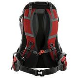 Pierre Cardin 57L Waterproof Outdoor Backpack - Red (Hiking, Trekking & Travel)