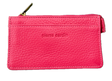 Pierre Cardin Womens Soft Italian Leather Coin Purse Holder Wallet - Hot Pink