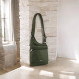 Pierre Cardin RFID Cross Body Bag Travel Anti-Theft Slash Proof - Black